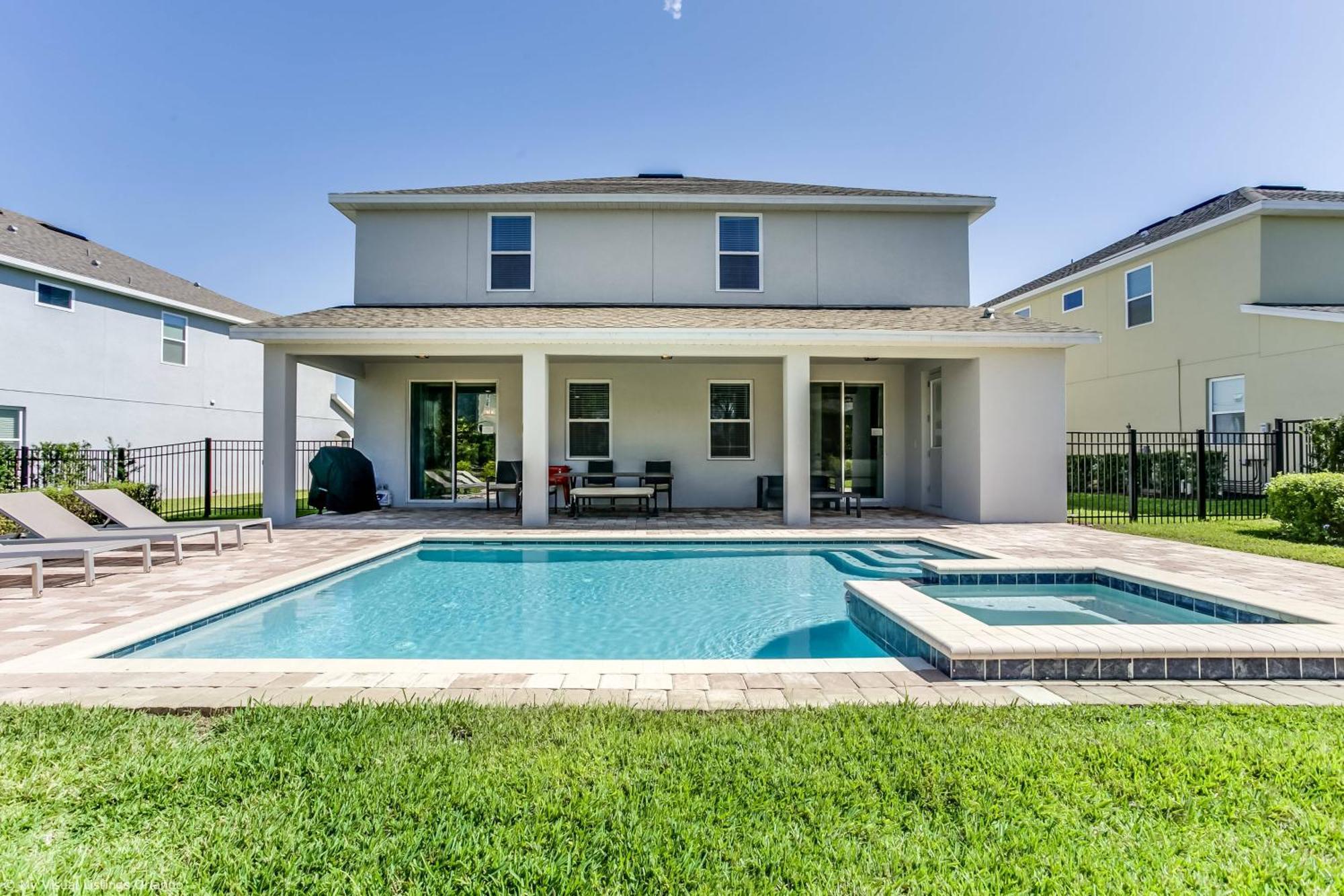 8 Bedroom Vacation Home With Pool 2114 Orlando Eksteriør bilde